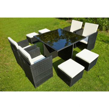 9 PCS Large Outdoor Garden Rattan Furniture